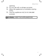 Preview for 5 page of Wahl Sterling 2 Instructions Manual