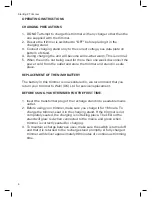 Preview for 6 page of Wahl Sterling 2 Instructions Manual