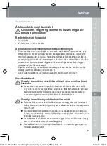 Preview for 67 page of Wahl SW-323 Operating Instructions Manual