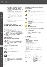 Preview for 70 page of Wahl SW-3600A-S Operating Manual