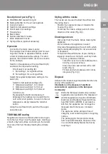 Preview for 9 page of Wahl TurboBooster 3400 Ergolight Operating Instructions Manual