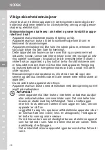 Предварительный просмотр 28 страницы Wahl TurboBooster 3400 Ergolight Operating Instructions Manual