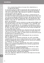 Предварительный просмотр 66 страницы Wahl TurboBooster 3400 Ergolight Operating Instructions Manual