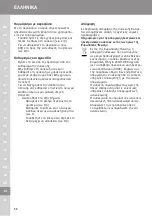 Предварительный просмотр 68 страницы Wahl TurboBooster 3400 Ergolight Operating Instructions Manual