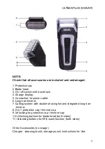 Preview for 5 page of Wahl ULTIMA PLUS Instructions Manual