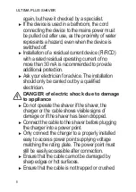 Preview for 8 page of Wahl ULTIMA PLUS Instructions Manual