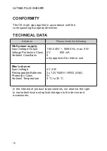 Preview for 16 page of Wahl ULTIMA PLUS Instructions Manual