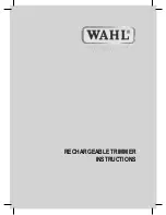 Wahl WM8467-840 Instructions Manual preview