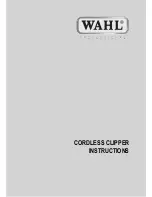 Wahl ZB399 Instructions Manual preview