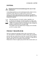 Preview for 13 page of Wahl ZB399 Instructions Manual