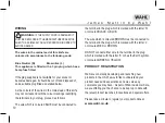 Preview for 10 page of Wahl ZX711X Manual