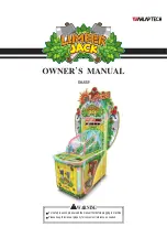 WAHLAP TECH LUMBER JACK Owner'S Manual preview
