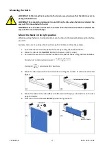 Preview for 11 page of Wahlberg Roll Down Manual