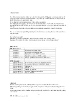 Preview for 6 page of Wahlberg Winch 10 User Manual