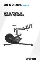 Preview for 1 page of Wahoo KICKR BIKE SHIFT Owner'S Manual And Assembly Instructions