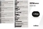 Preview for 2 page of Wahoo RPM SPEED Quick Start Manual