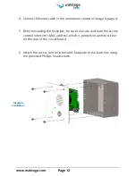 Предварительный просмотр 12 страницы Wahsega Labs WL-IC-FLMT-SIP-I-W Installer'S Manual