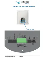 Preview for 3 page of Wahsega Labs WL-SPKR-22-INF-1 Installation Manual