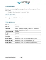 Preview for 4 page of Wahsega Labs WL-SPKR-22-INF-1 Installation Manual