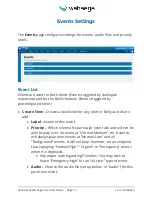 Preview for 16 page of Wahsega Carina Event Manager Lite User Manual