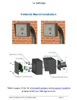 Предварительный просмотр 12 страницы Wahsega Outdoor Pedestal Installer'S Manual