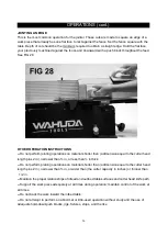 Preview for 26 page of Wahuda 50110CC-WHD User Manual