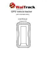 Waitrack GPS Vehicle tracker User Manual preview