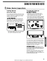 Preview for 15 page of Waiwela Paloma PHH-25RDVN Use And Care Manual