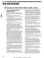 Preview for 36 page of Waiwela Paloma PHH-25RDVN Use And Care Manual