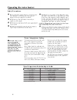 Preview for 26 page of Waiwela PH2-20R DVSN (Natural Gas) Use & Care Manual