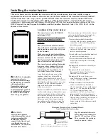 Предварительный просмотр 7 страницы Waiwela PH2-20R OFN (Natural Gas) Use & Care Manual