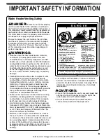 Preview for 3 page of Waiwela Rheem EcoSense RTGH-95DVN Use And Care Manual