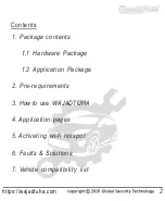 Preview for 3 page of WAJADTUHA WAJ400 Quick Installation Manual