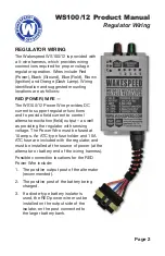 Preview for 2 page of Wakespeed Offshore WS100/12 Product Manual