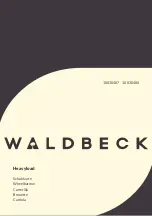 Waldbeck 10030487 Quick Start Manual preview