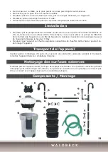 Предварительный просмотр 11 страницы Waldbeck 10031071 Manual