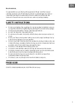 Preview for 5 page of Waldbeck 10032264 Quick Start Manual