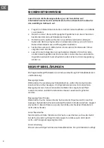 Preview for 4 page of Waldbeck 10033577 Instruction Manual