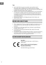 Preview for 8 page of Waldbeck 10034278 Instruction Manual