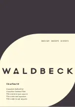 Waldbeck Clearflow 18 Manual preview