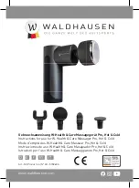 Waldhausen W-Health & Care Massager Pro, Hot & Cold Instructions For Use Manual preview