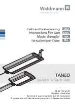 Waldmann 112991000-00562401 Instructions For Use Manual preview