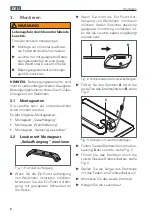 Preview for 8 page of Waldmann ACANEO HIAL Series Instructions For Use Manual