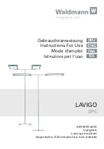 Preview for 1 page of Waldmann LAVIGO DPS Series Instructions For Use Manual