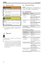 Preview for 44 page of Waldmann LAVIGO TWIN VTL DPS Instructions For Use Manual