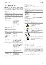 Preview for 37 page of Waldmann LAVIGO VTL DPS 12000/VTL/R/G2 Instructions For Use Manual