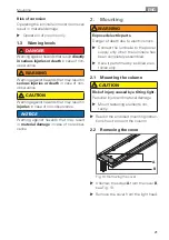 Preview for 21 page of Waldmann LAVIGO VTL DPS 18000/VTL/R/G2 Instructions For Use Manual