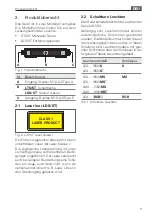 Предварительный просмотр 7 страницы Waldmann Linura LDS/ST Instructions For Use Manual