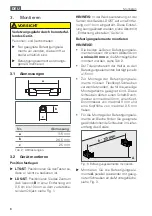 Предварительный просмотр 8 страницы Waldmann Linura LDS/ST Instructions For Use Manual