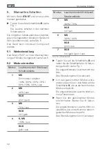 Предварительный просмотр 12 страницы Waldmann Linura LDS/ST Instructions For Use Manual